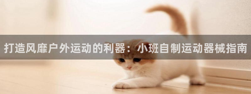 尊龙d88现金关注ag发财网:打造风靡户外运动的利器:小班自